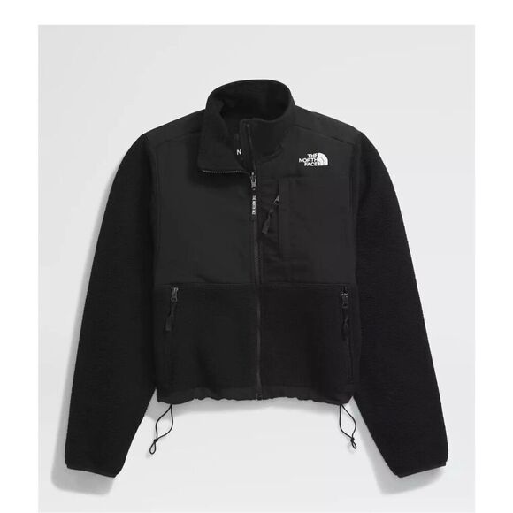 Authentic polortec recycled black tnf north face denali fleece jacket  small S - Picture 1 of 13
